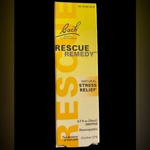 Bach Remedies Rescue Remedy Natural Stress Relief 20 ml dropper EXP: 06/2026